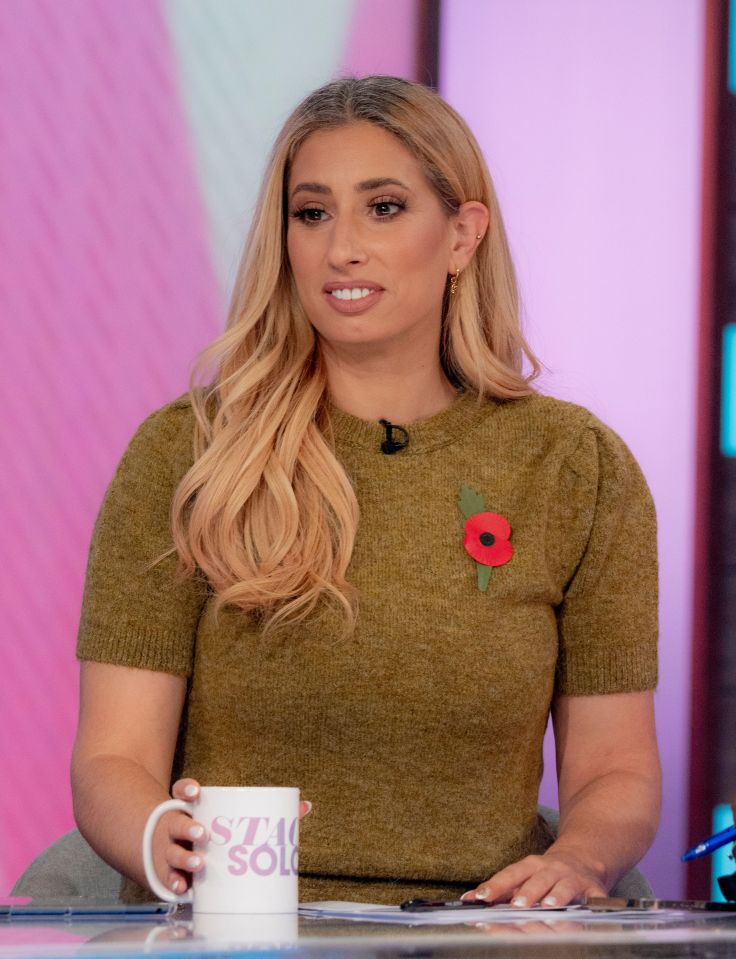 Loose Women star Stacey Solomon was watching her sister on daytime TV today