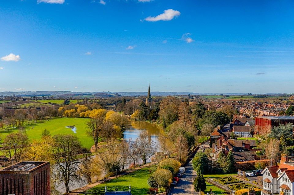 Stratford-upon-Avon, England receives about 6million tourists a year, most who come to visit the birthplace of the bard