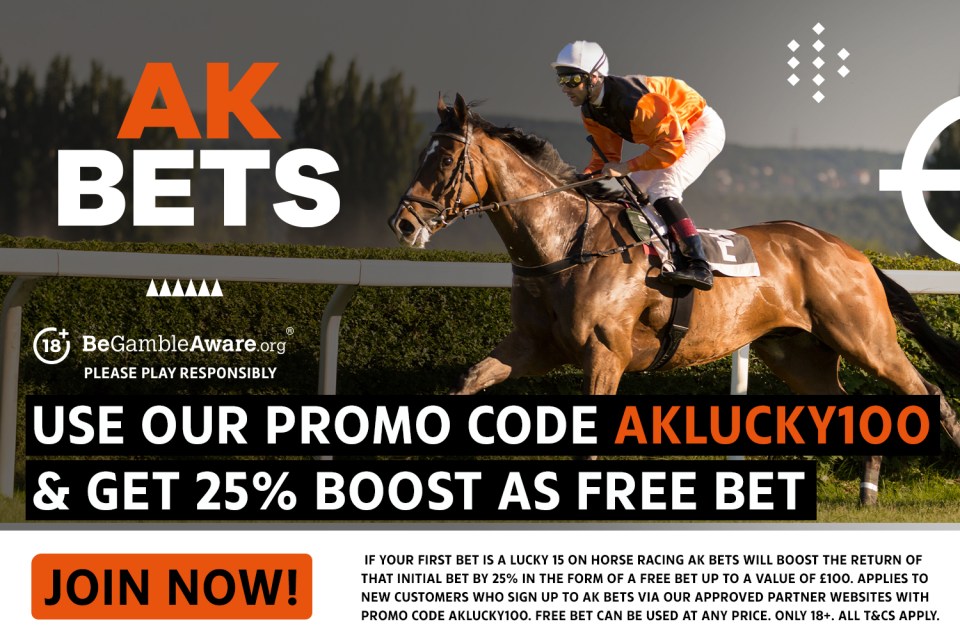 Click the image to claim AK BETS Cheltenham offer