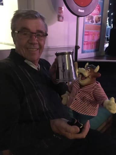 Tony Green was last pictured with a Bullseye figure