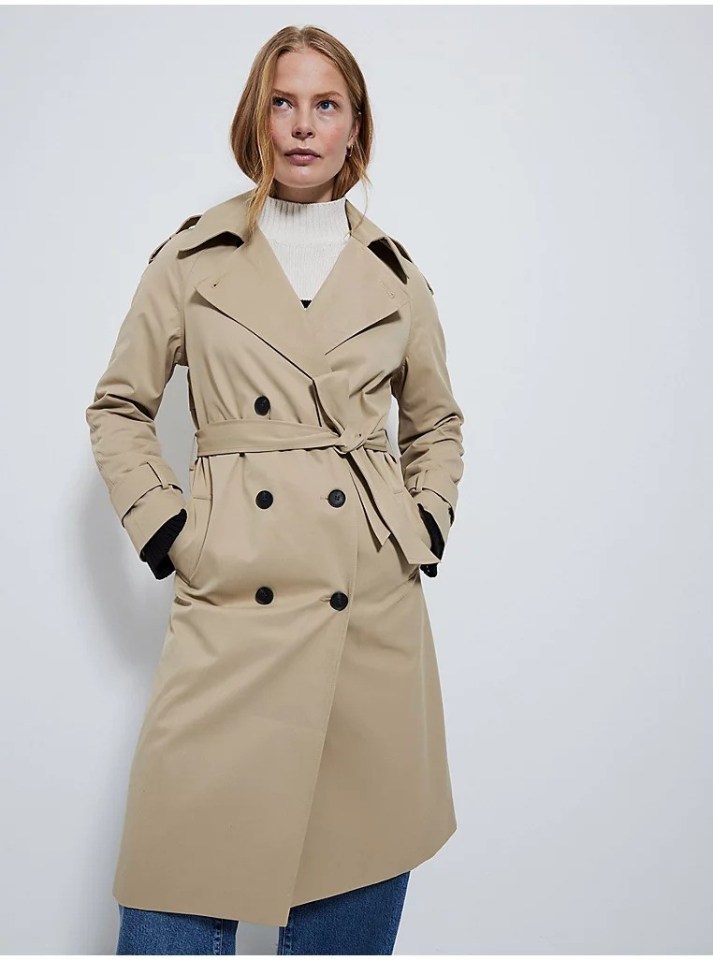 Asda’s camel trench coat, £45