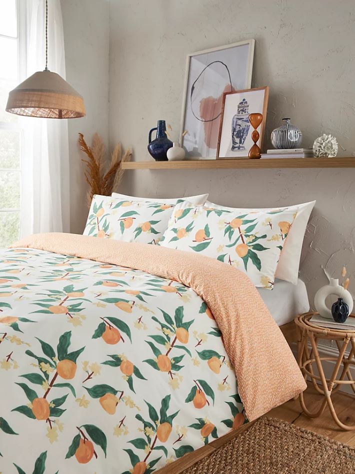 But this floral fruit reversible version from Asda comes with two pillowcases for just £12