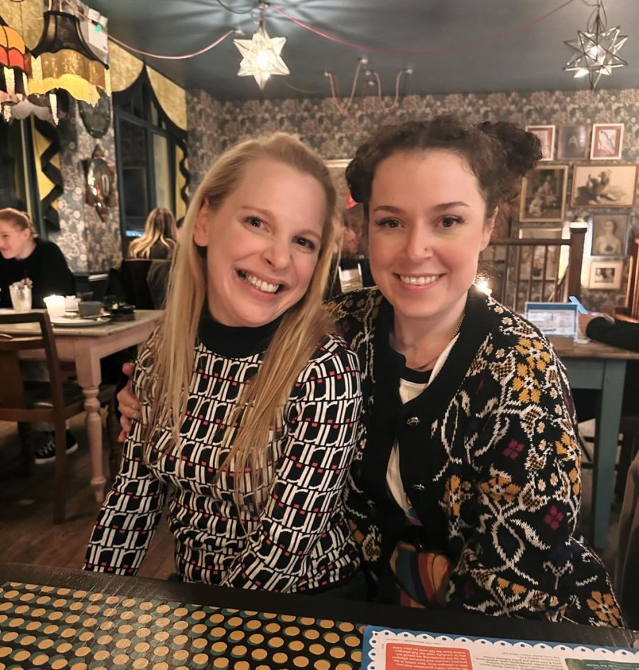 Cara and Dani reunited for a catch-up dinner