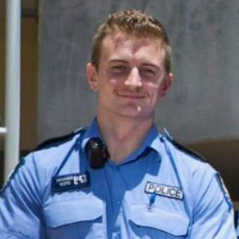 The police constable, 29, died on Sunday at the couple's engagement party