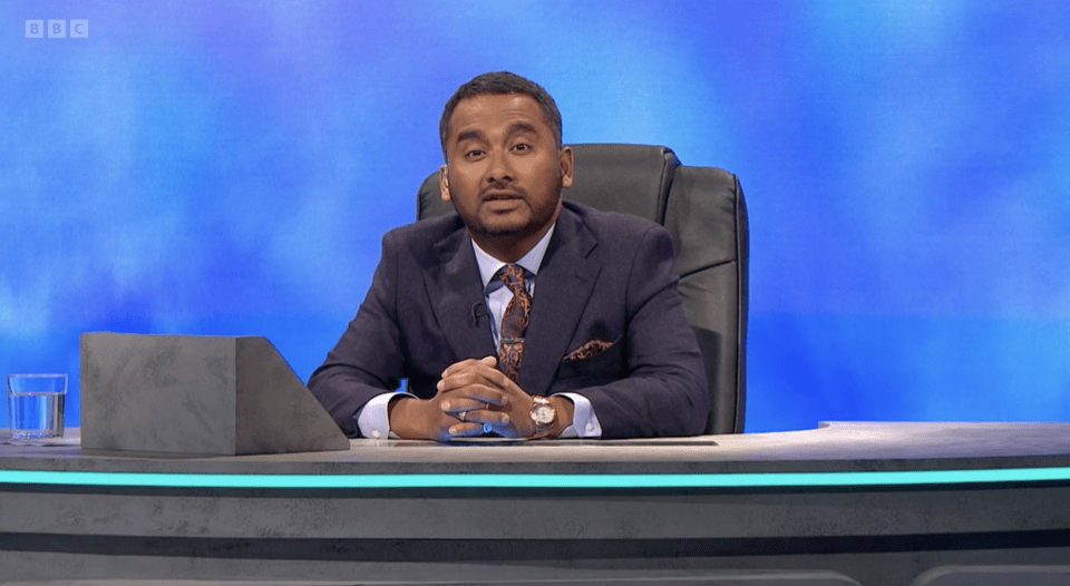 Amol Rajan fronted the episode, which saw two teams go against each other for the chance to win and stay in the University Challenge competition