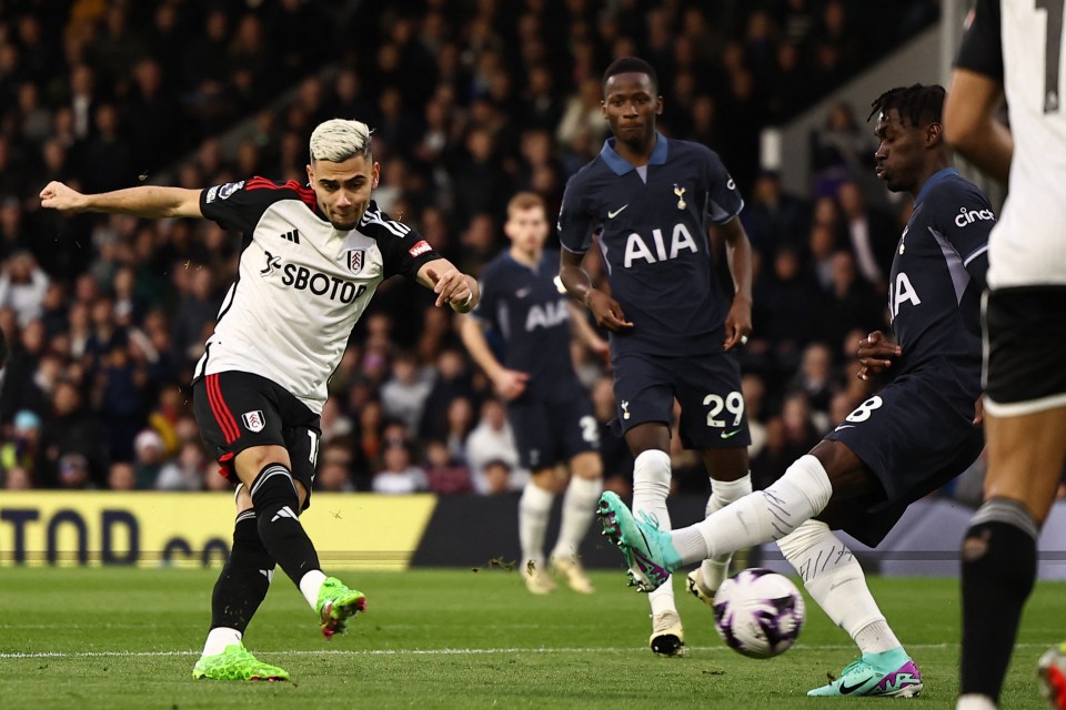 Pereira had a great game for Fulham against Tottenham last weekend