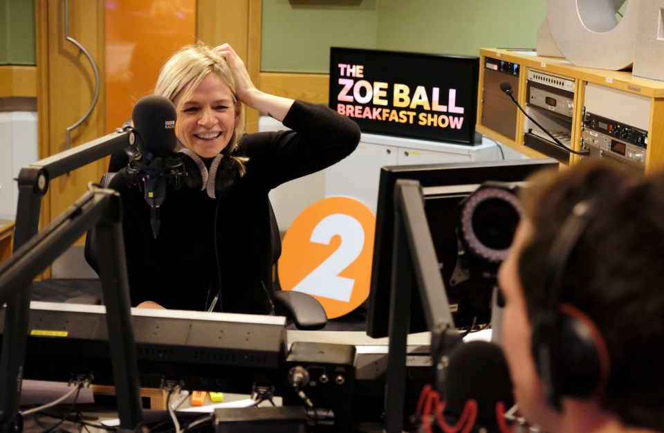 Zoe shared the news and revealed what it meant for her radio show