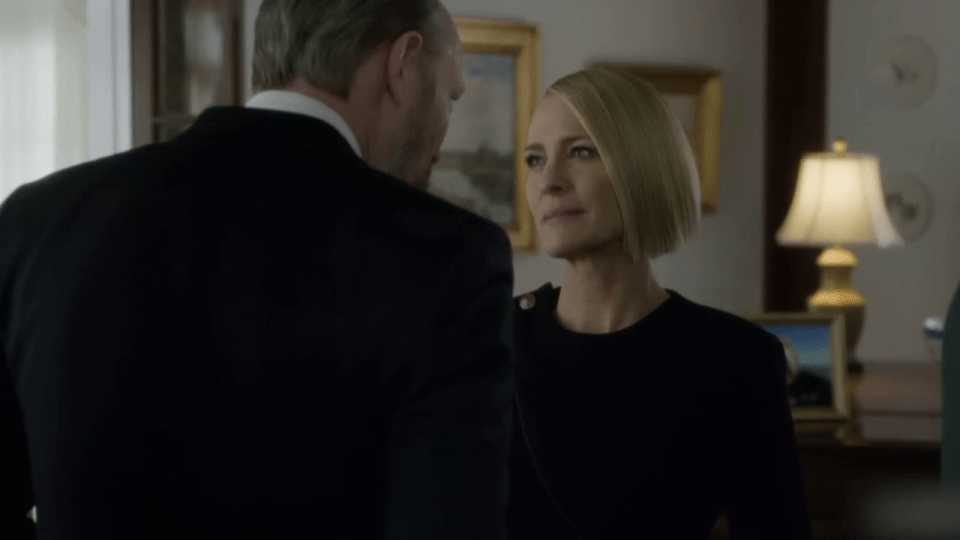 The star was in House of Cards more recently