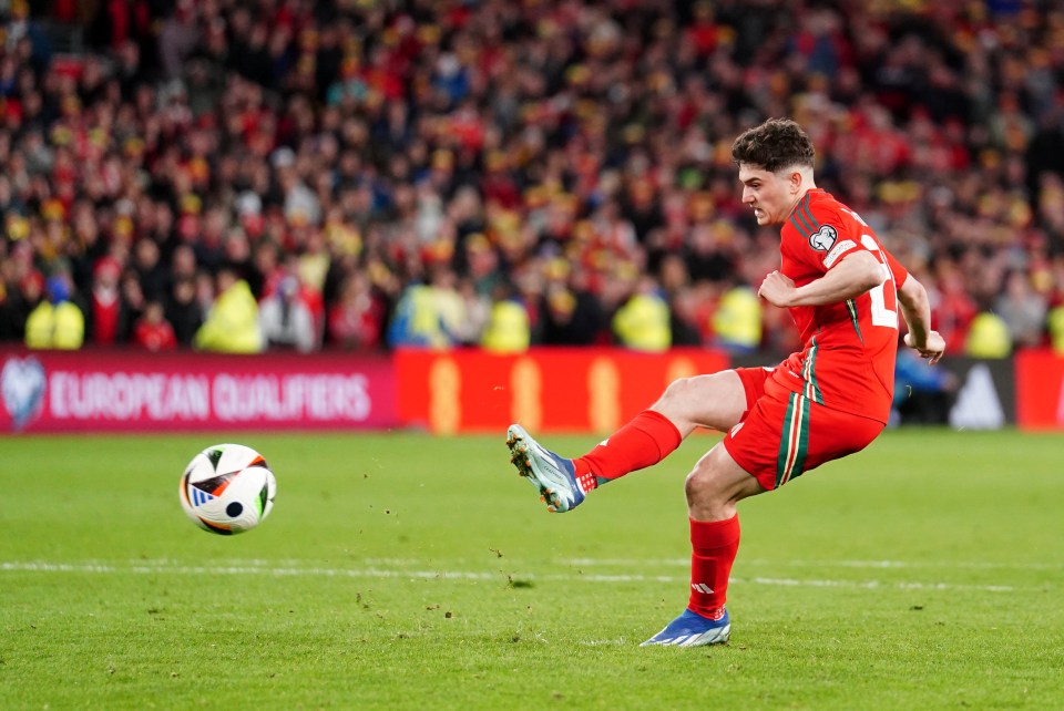 James saw his penalty saved by Wojciech Szczesny to send Wales out