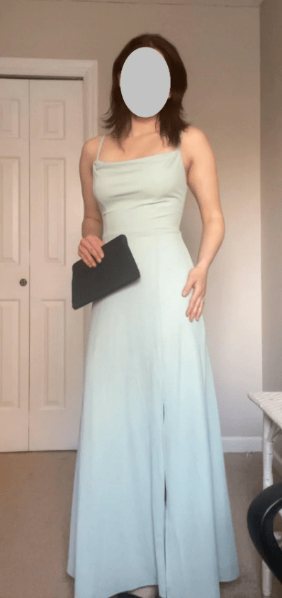 A woman has been slammed for wanting to wear a bridesmaid dress to someone else's big day