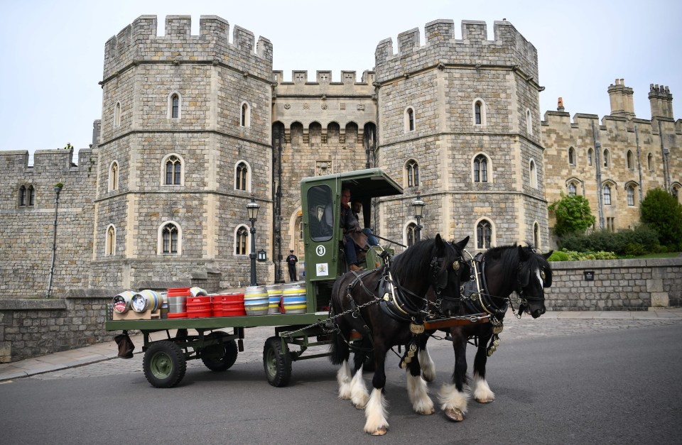 The brewery still delivers by horse and cart