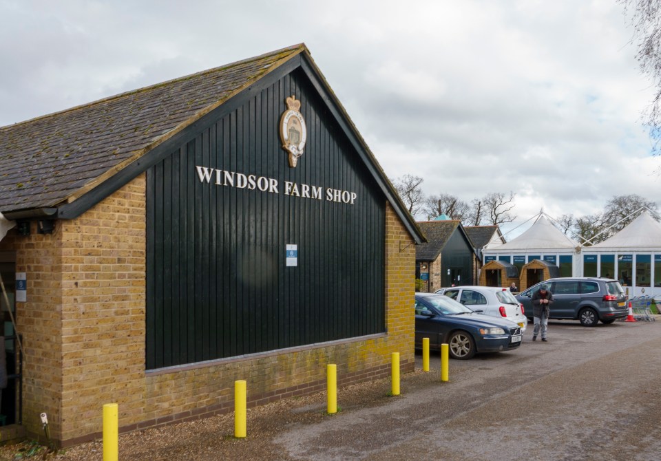 The Windsor Farm Shop the royals were spotted at