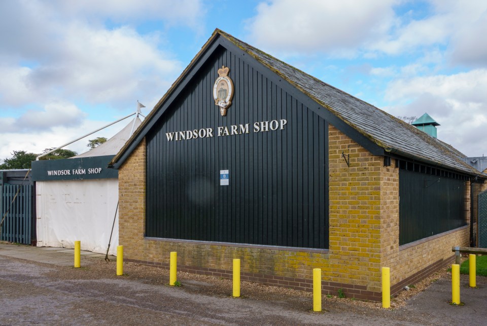 The Windsor Farm shop is on the Royal Estate