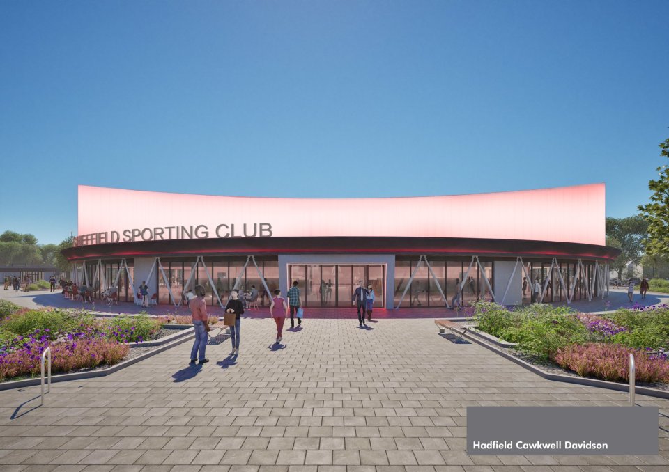 Fans can also expect community sports hall