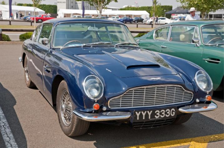 Mick bought a midnight blue DB6