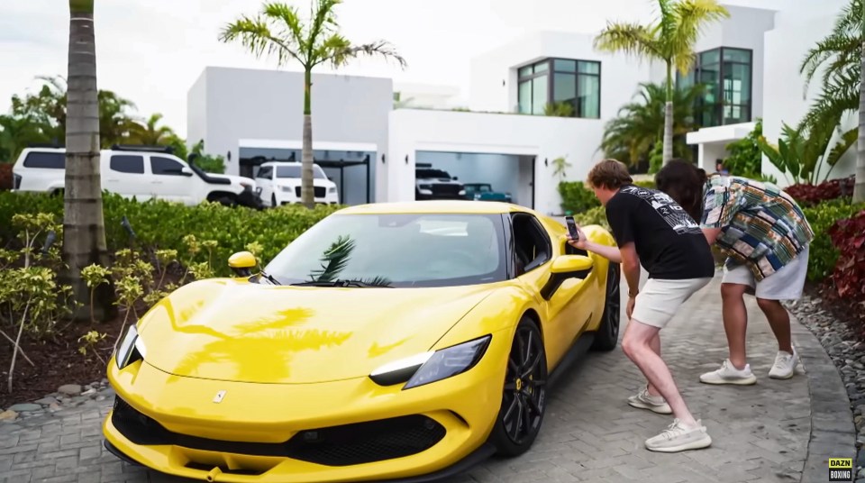 Most recently, Paul added a £600k Ferrari to his vast collection