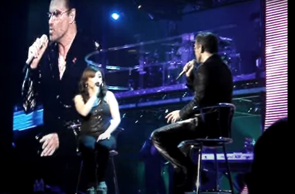 Mutya performed with George Michael at his 25 tour in 2006