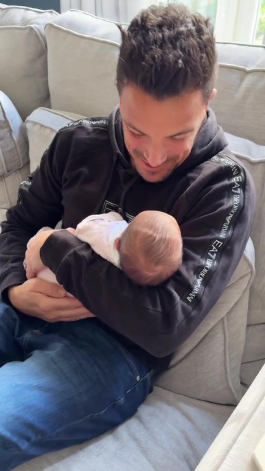 Peter Andre recently became a dad for the fifth time