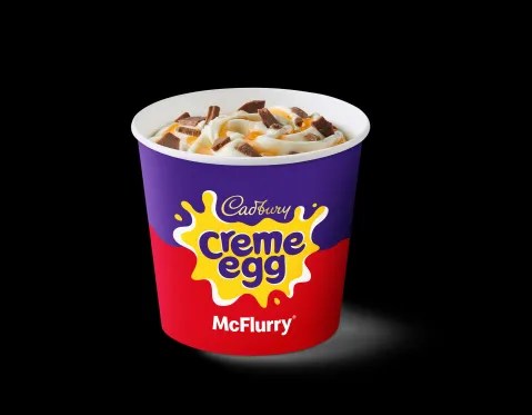 The popular Cadbury Creme Egg McFlurry will be leaving the menu to make way for new items