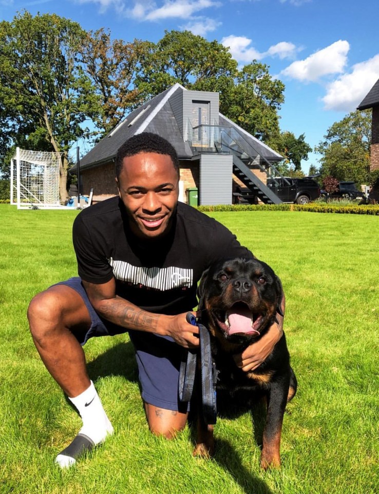 Raheem paid £15,000 for a guard dog and hired 24/7 security