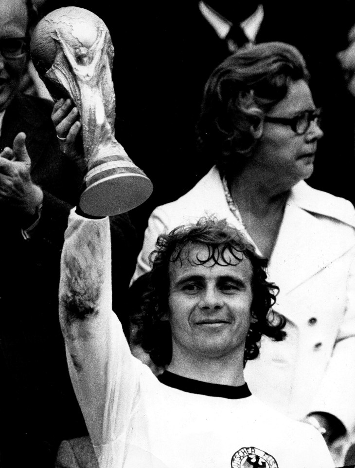 Bernd Holzenbein won the World Cup with Germany in 1974