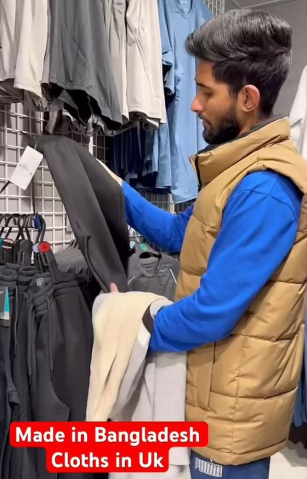 Alleged Bradford knifeman Habibur Masum toured Primark in a YouTube video