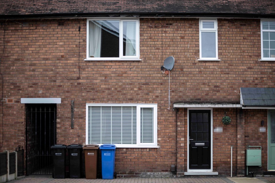 The home where Rayner is said to have lived with her hubby