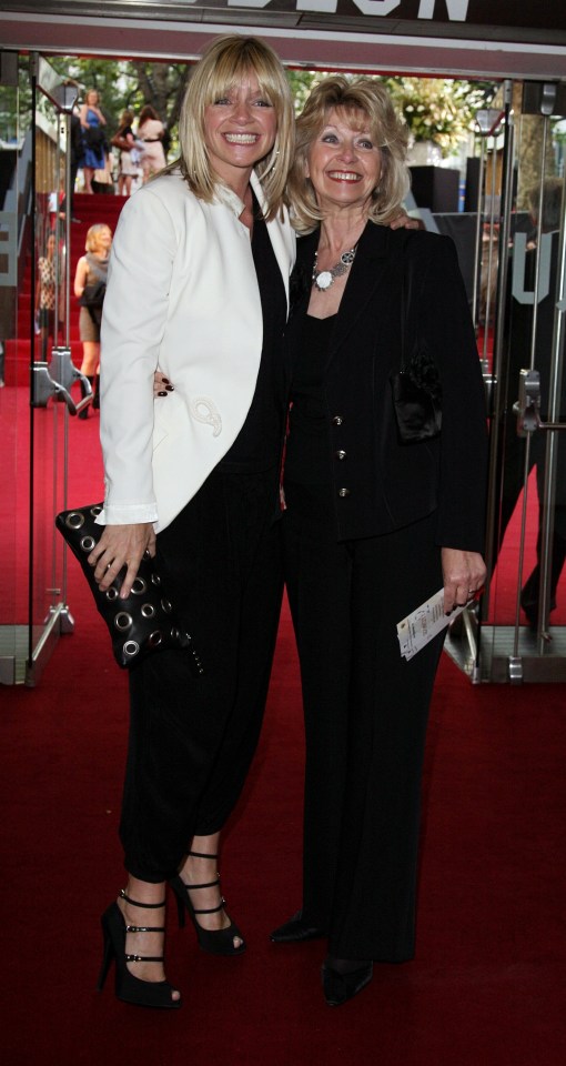 Zoe and her mum Julia pictured in 2010