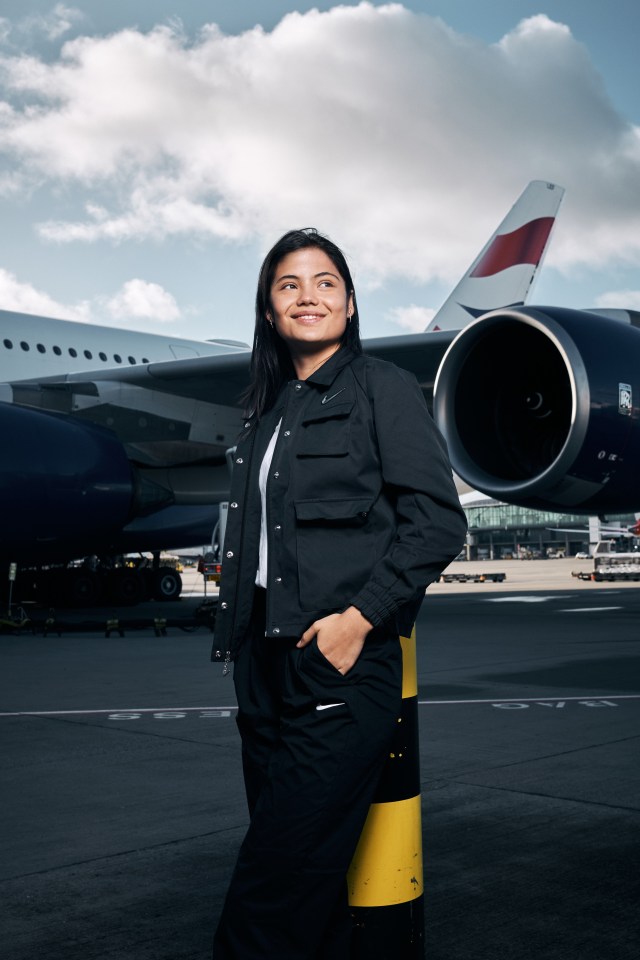 British Airways also named her global brand ambassador