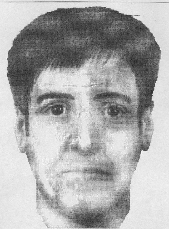 Cops issued an e-fit of a man wanted in connection with Jill's death