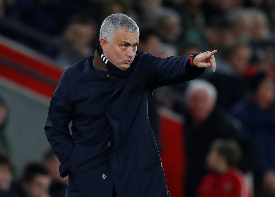 Jose Mourinho was sacked by Man Utd in December 2018