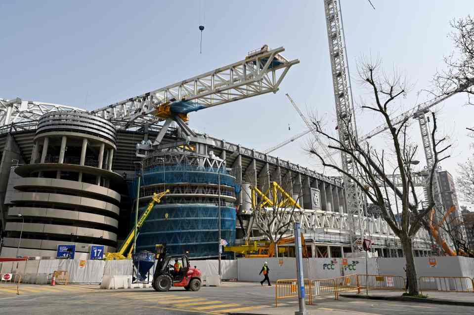 The stadium has spent years under renovation