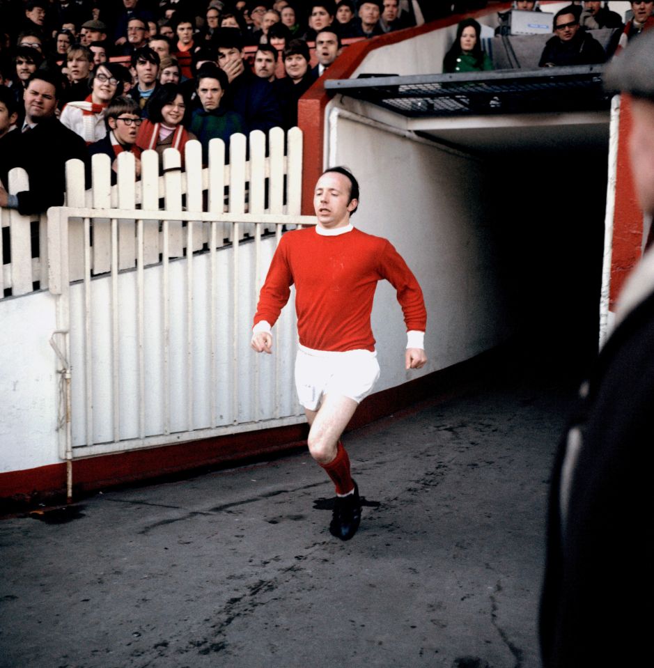 Nobby Stiles was a 1966 World Cup winner and 1968 European Cup winner