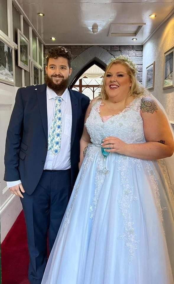 Lucy and Simon Hesford-Buckingham married in January 2022 after nine years together