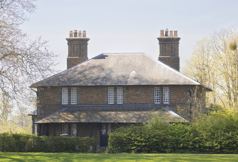 Angela left the Grade II-listed cottage on the Windsor estate following the Queen's death