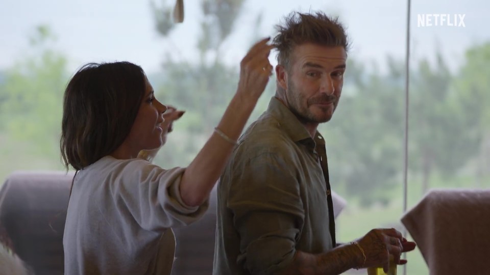 Victoria and David dance together in their Netflix documentary ‘Beckham’