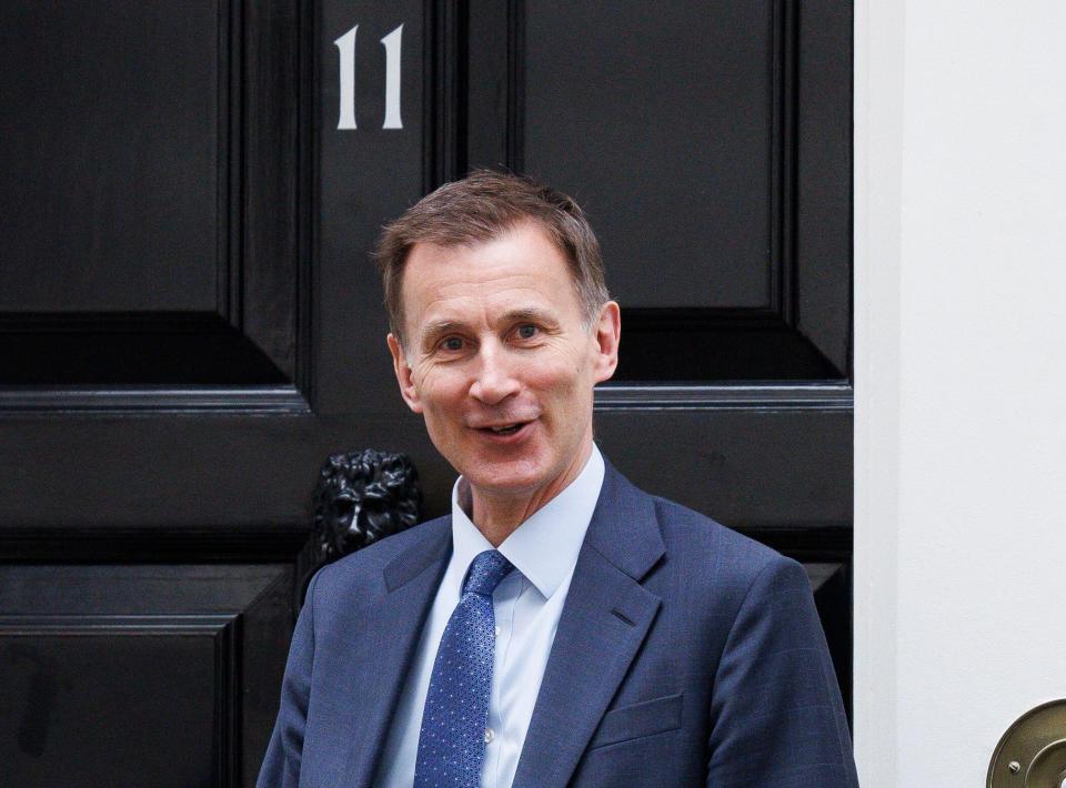 Jeremy Hunt says the UK economy is on course for a "soft landing"