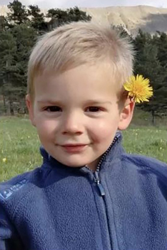 The partial remains of Emile Soleil, 2, were found on Saturday near to his village in the French Alps