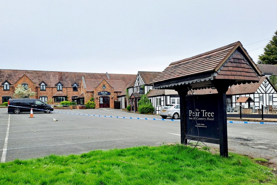 Counter-terror police have launched an investigation after a man was stabbed at a country hotel