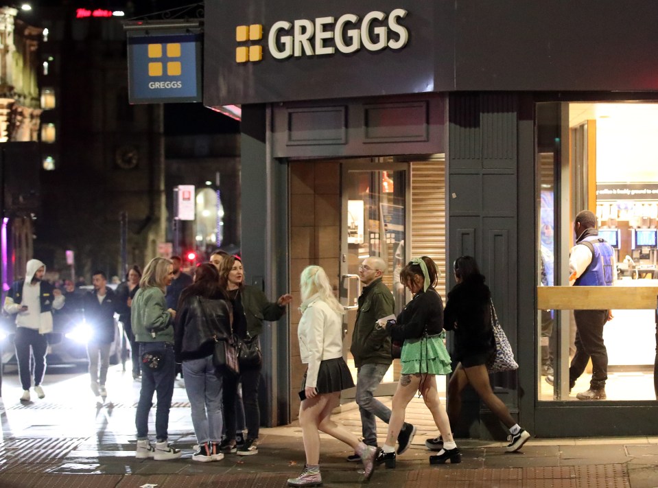 It is the only Greggs in the country that is open for 21 hours