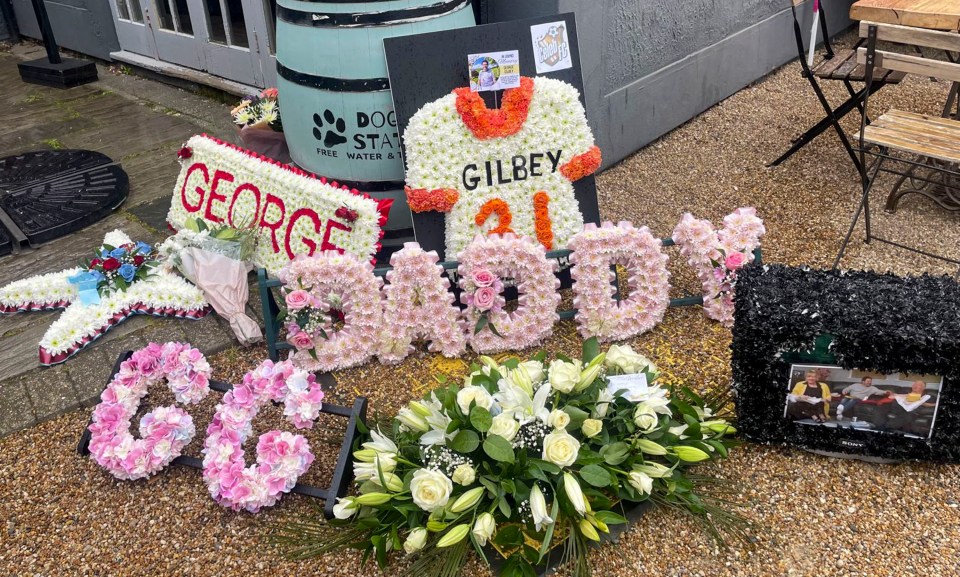 George's family told his daughter that the funeral was to celebrate his life