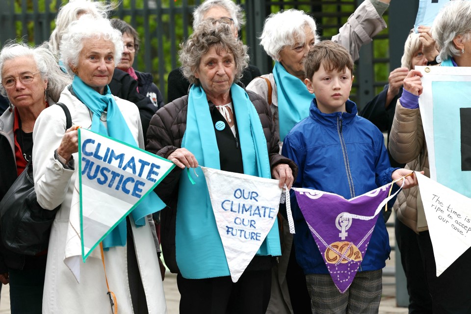 A group of elderly climate protesters have gone to the ECHR to accuse their own government of supposedly making the weather too hot