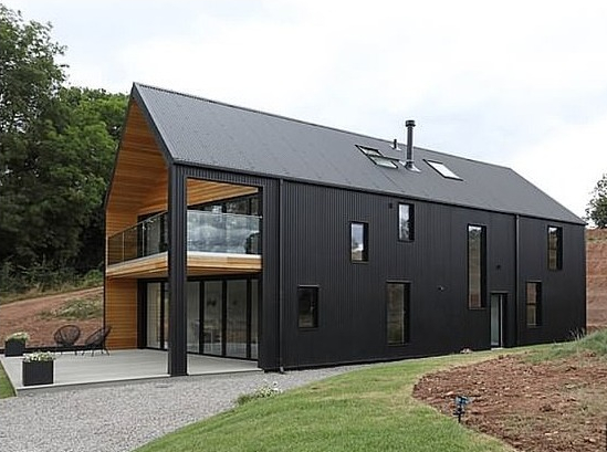 The final look revealed a spacious three-bed family home