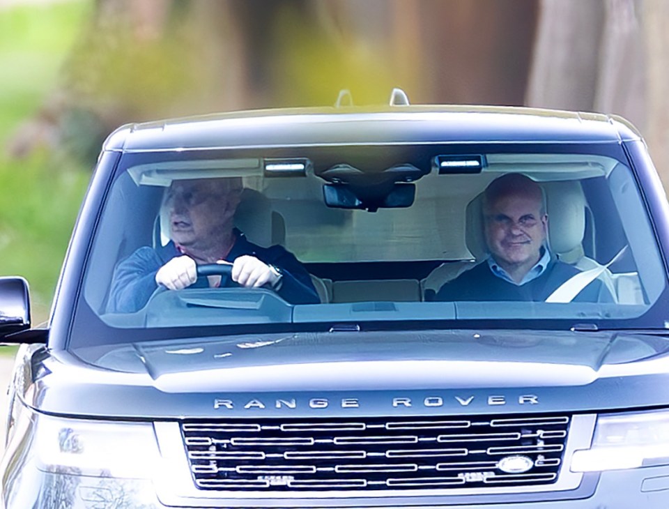 Prince Andrew has caused fresh controversy after using a royal Range Rover equipped with blue emergency lights