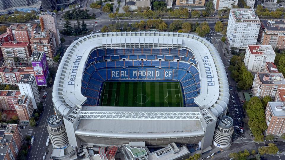 The newly-renovated Santiago Bernabeu is expected to cost £1.5BILLION