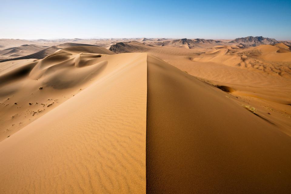 The Big Daddy dune is one of three largest dunes in the National Park