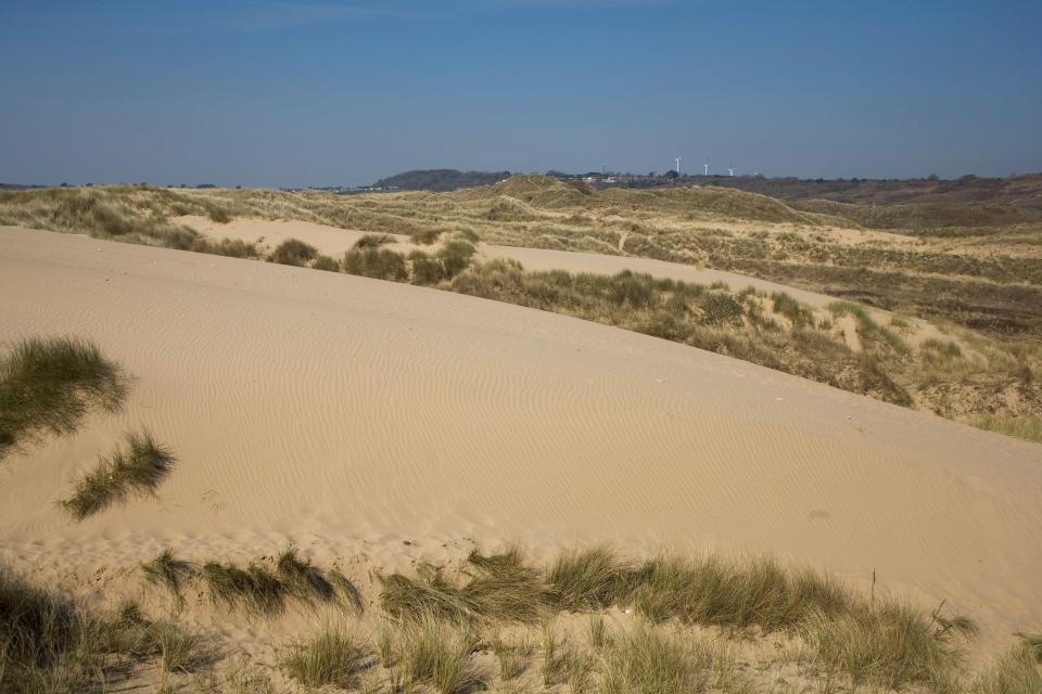 The dunes have been compared to those seen in the Middle East