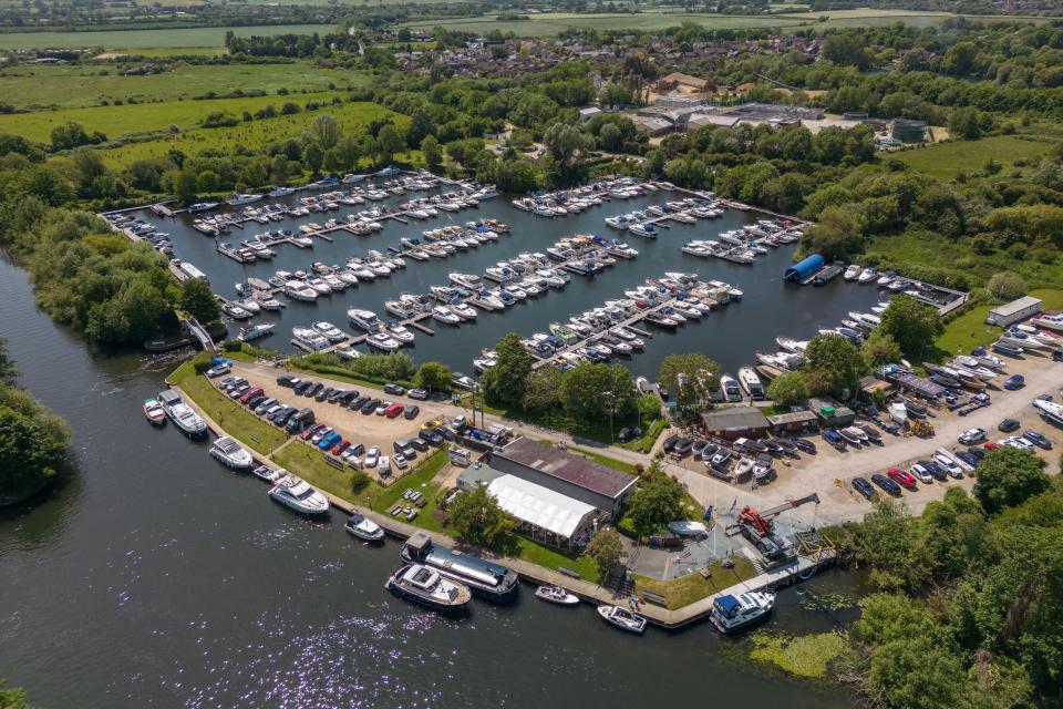 Bray Marina sits on the Thames and is described as 'tranquil'