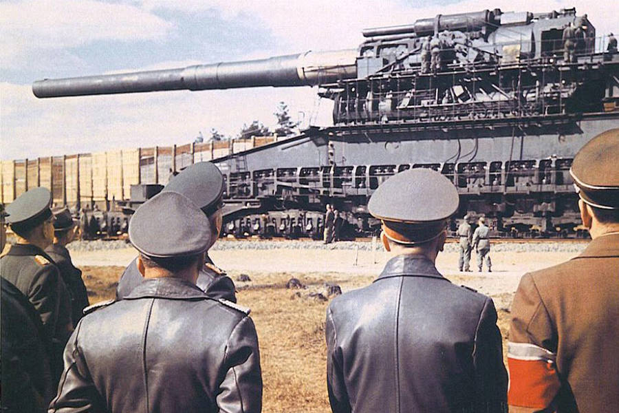 Hitler’s 1,350-tonne super gun intended to destroy France in WW2