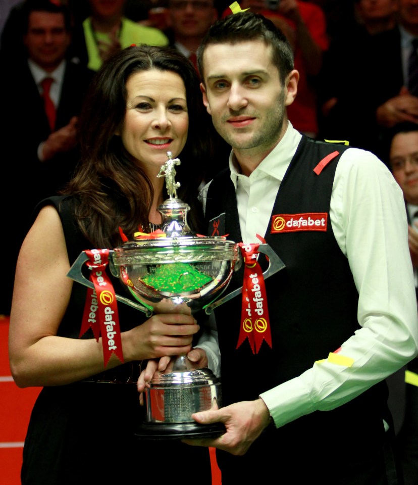 Mark Selby's wife Vikki was diagnosed with breast cancer last year